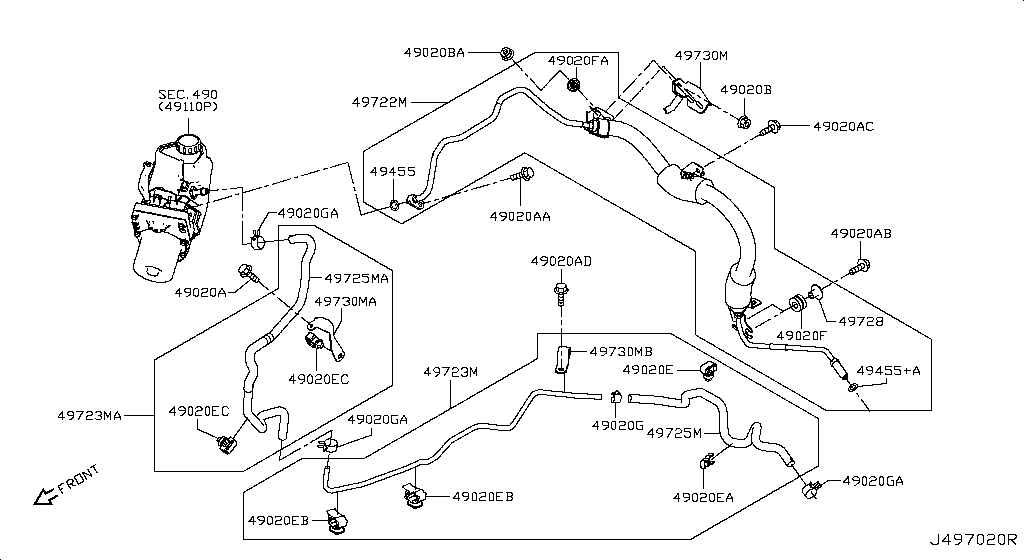 Power Steering Piping
