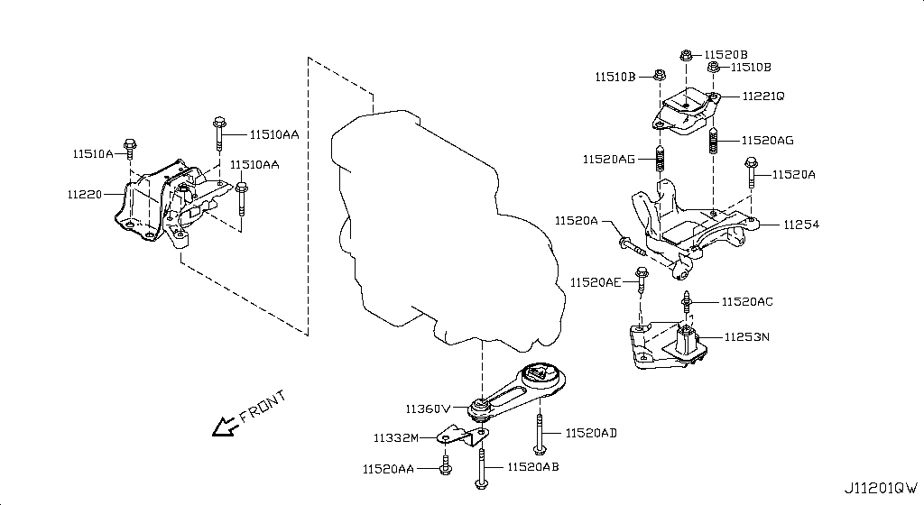 Engine & Transmission Mounting