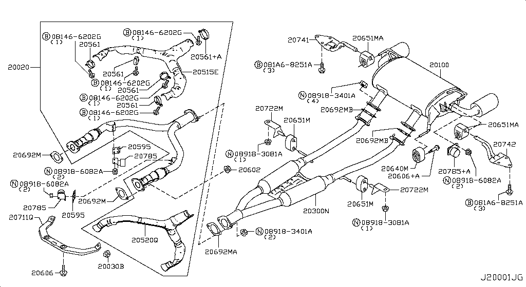 Exhaust Tube Muffler