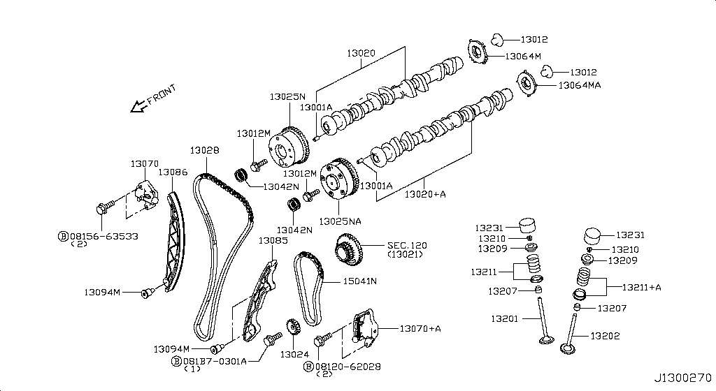 Camshaft & Valve Mechanism