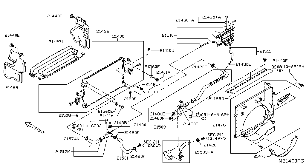 Radiator Shroud Inverter Cooling
