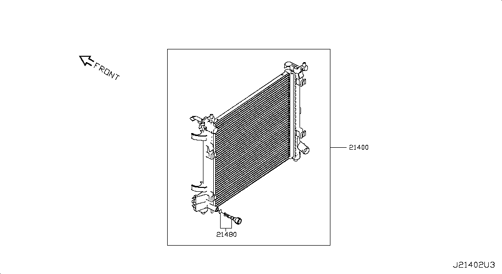 Radiator Shroud Inverter Cooling