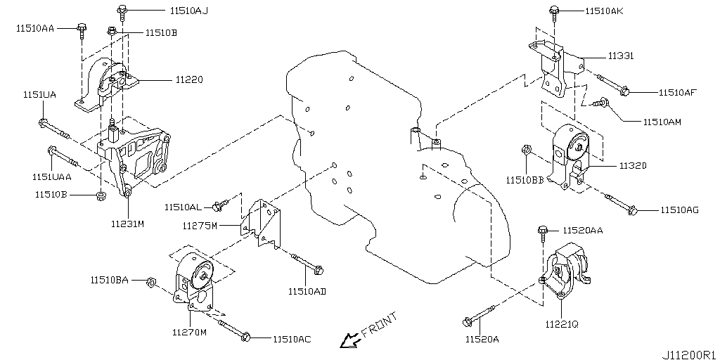 Engine & Transmission Mounting