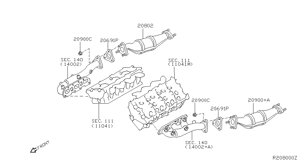Catalyst Converter, Exhaust Fuel & Ure In