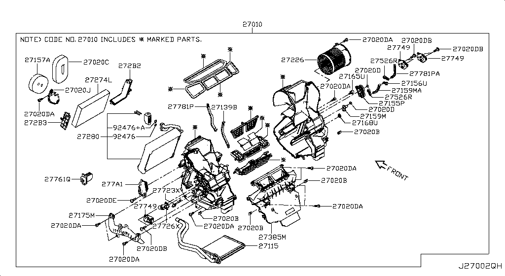 Heater Blower Unit