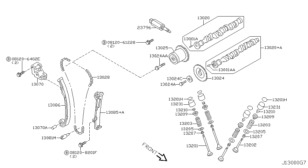 Camshaft & Valve Mechanism
