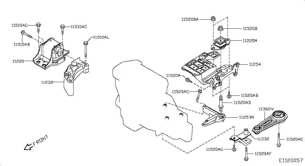 Engine & Transmission Mounting