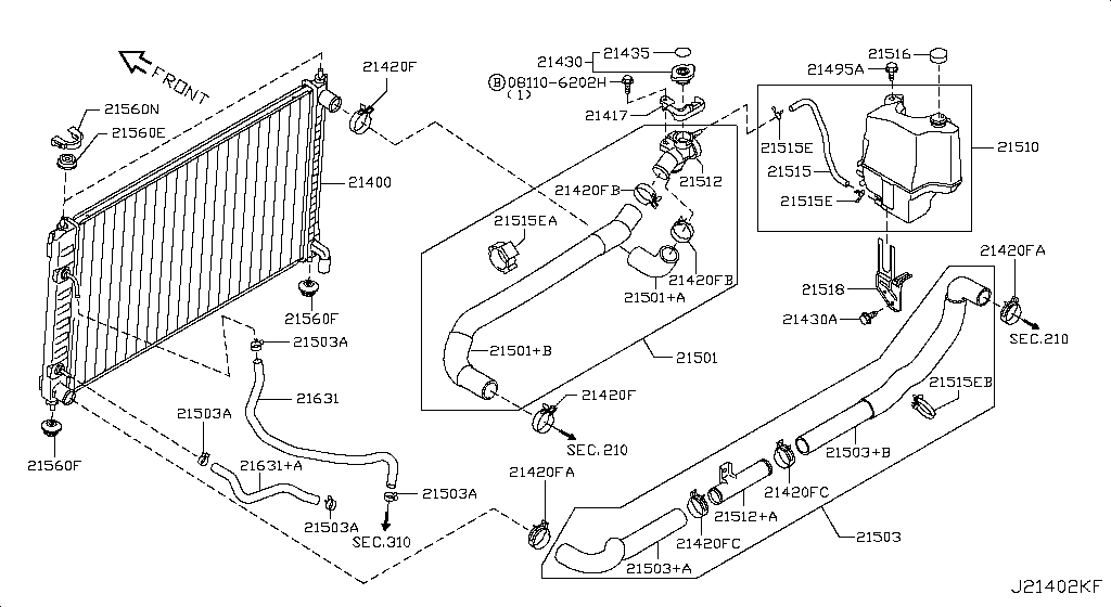 Radiator Shroud Inverter Cooling