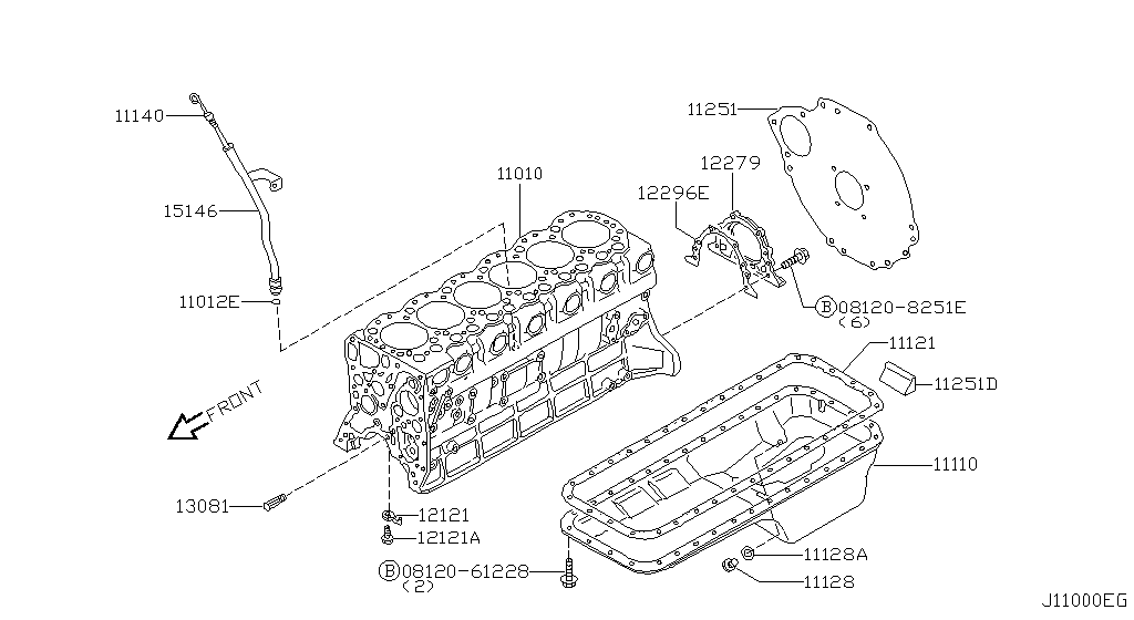 Cylinder Block & Oil Pan