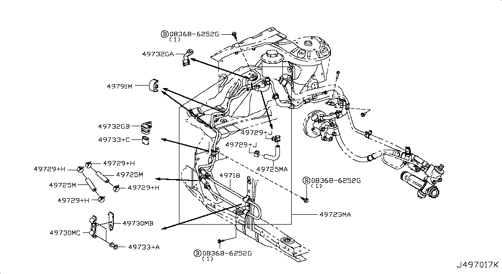 Power Steering Piping