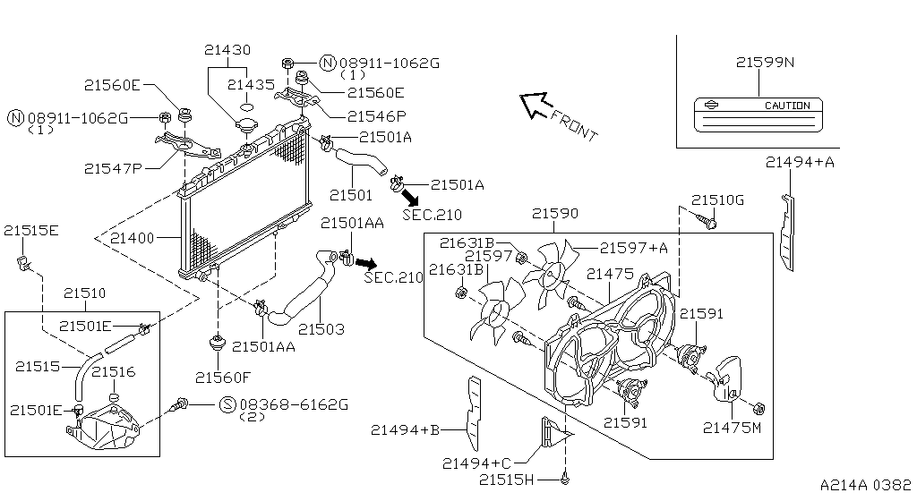 Radiator Shroud Inverter Cooling