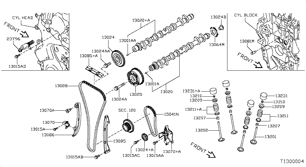 Camshaft & Valve Mechanism