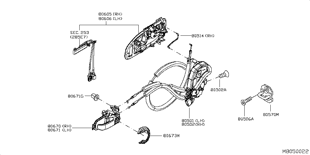Front Door Lock & Handle