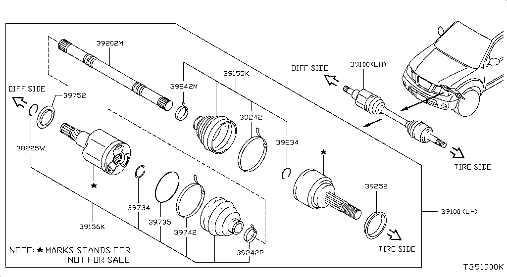 Front Drive Shaft