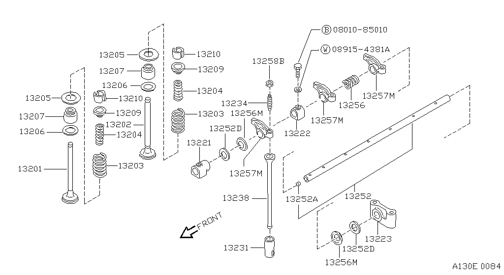Camshaft & Valve Mechanism