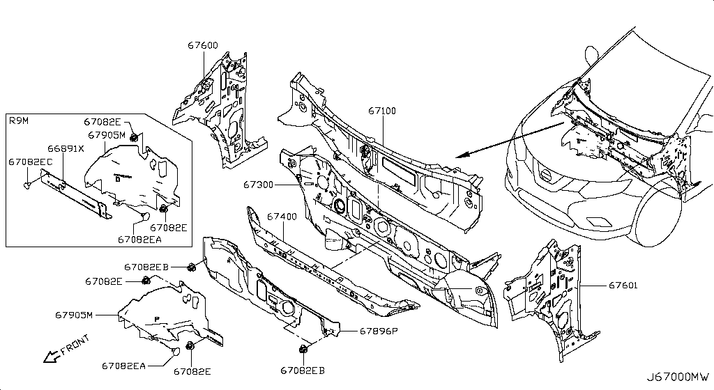 Dash Panel & Fitting