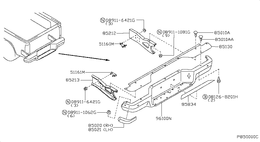 Rear Bumper