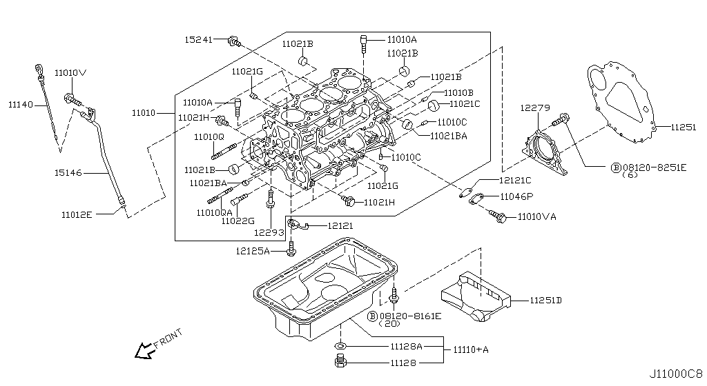 Cylinder Block & Oil Pan