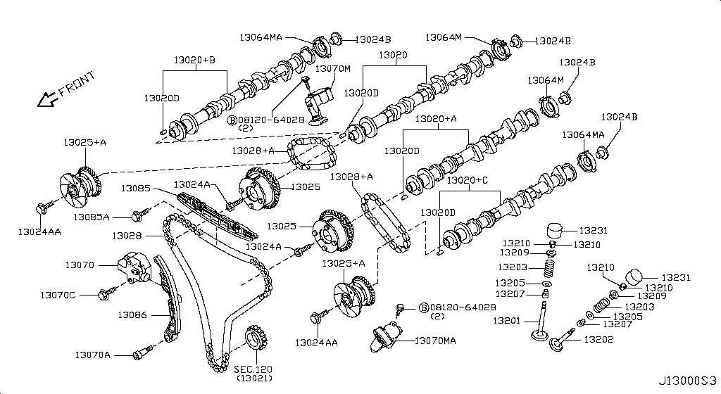 Camshaft & Valve Mechanism