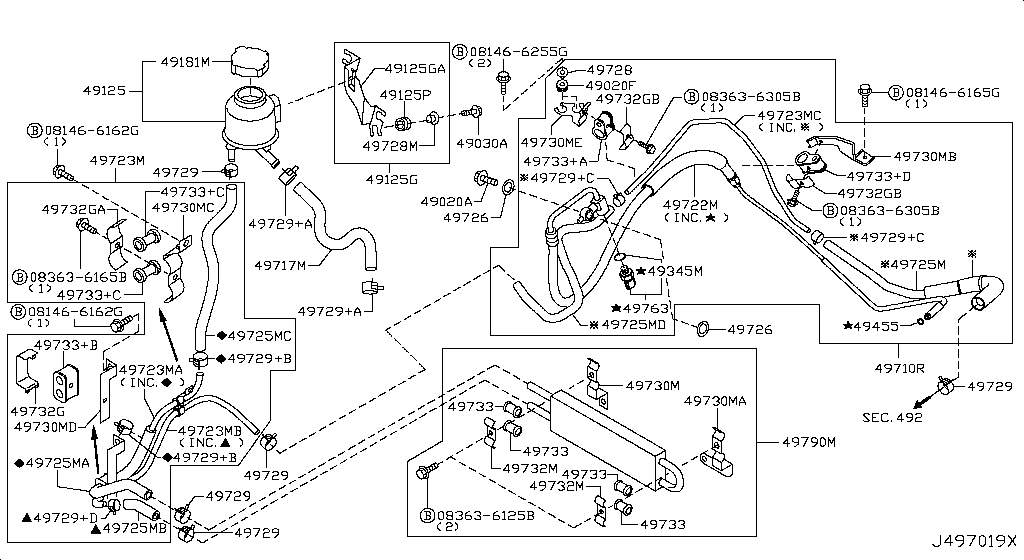 Power Steering Piping