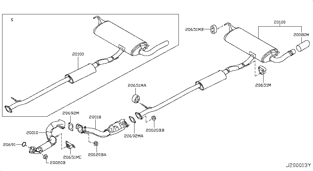 Exhaust Tube Muffler