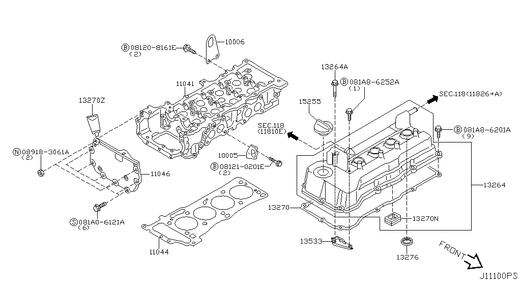 Cylinder Head & Rocker Cover