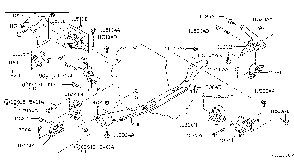 Engine & Transmission Mounting