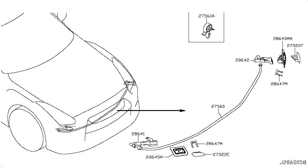 28659-89S0A Cover Nissan | YoshiParts