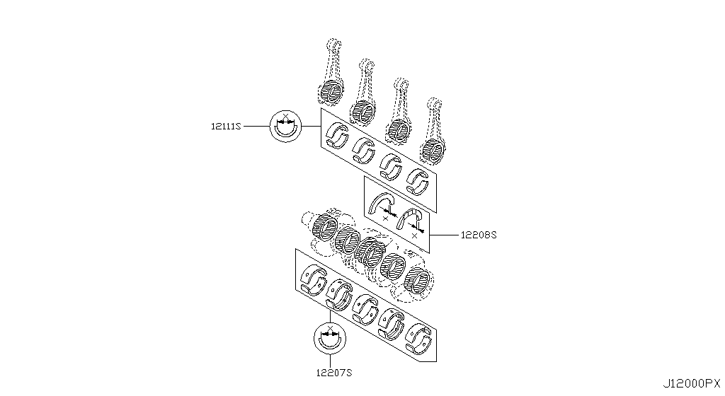 Piston, Crankshaft & Flywheel