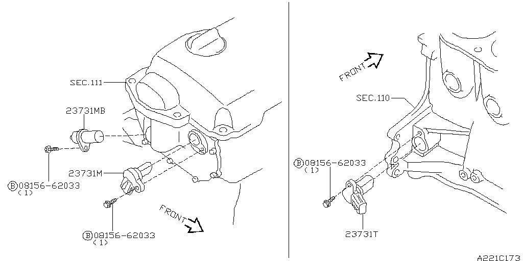 Distributor Ignition Timing Sensor