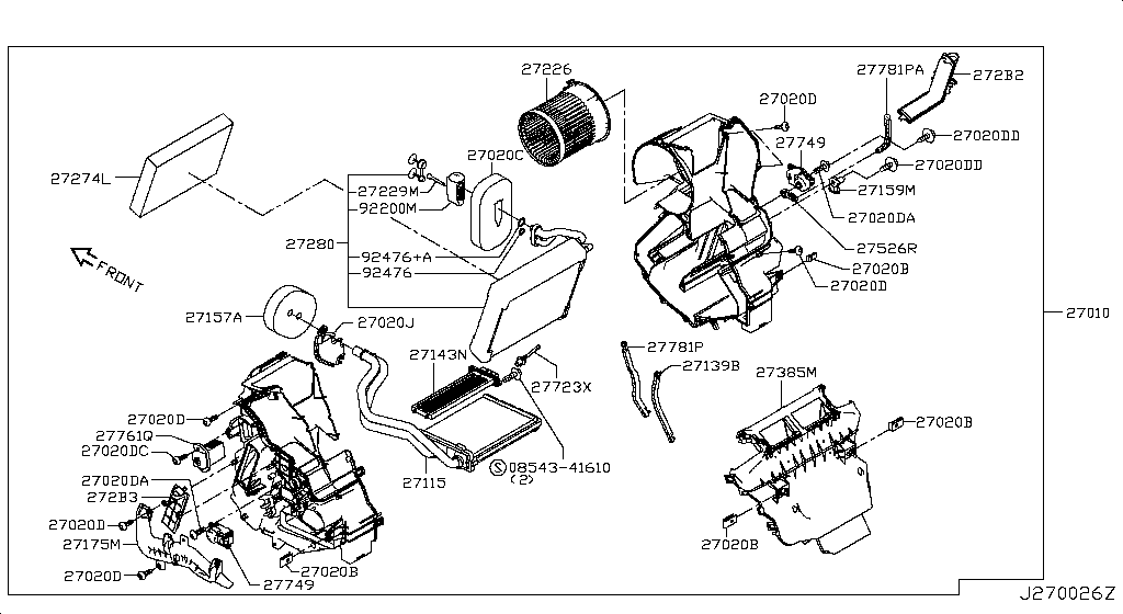 Heater Blower Unit
