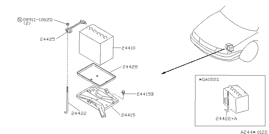 Battery & Battery Mounting