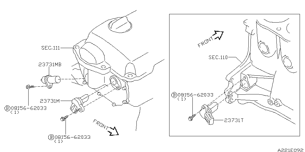 Distributor Ignition Timing Sensor