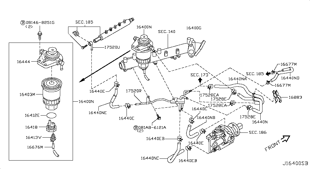 Fuel Strainer & Fuel Hose