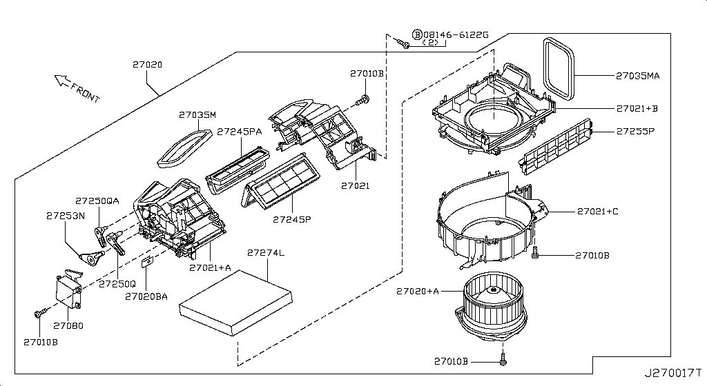 Heater Blower Unit