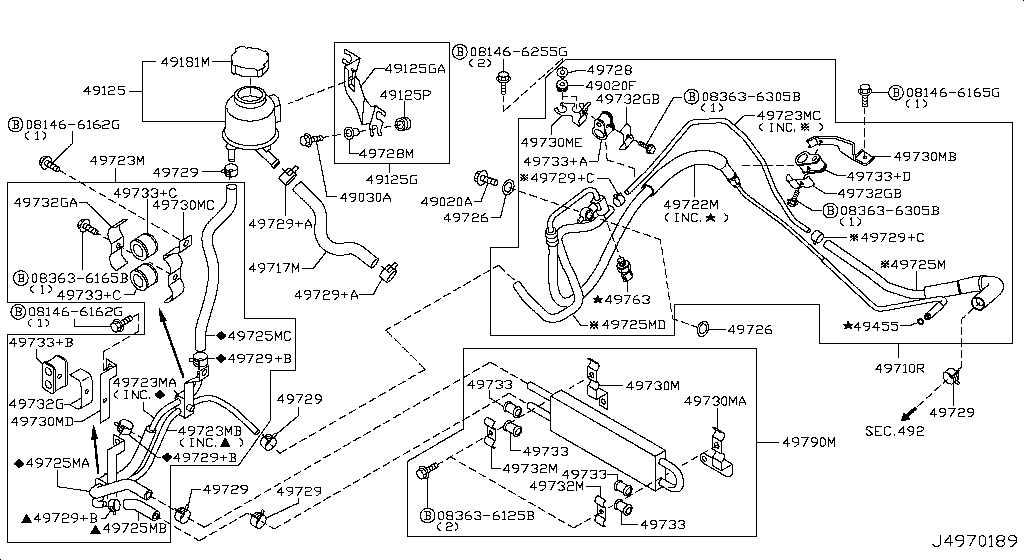 Power Steering Piping