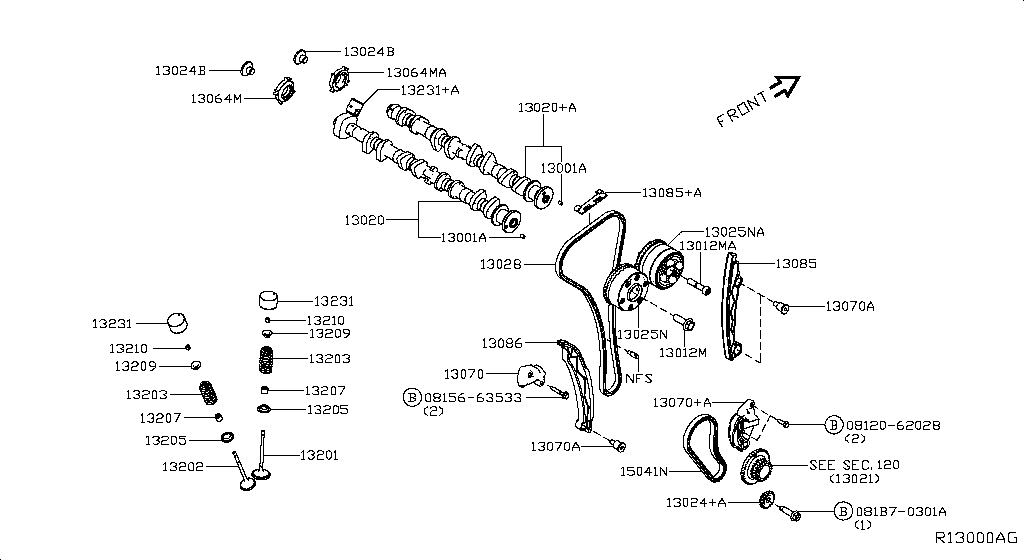 Camshaft & Valve Mechanism