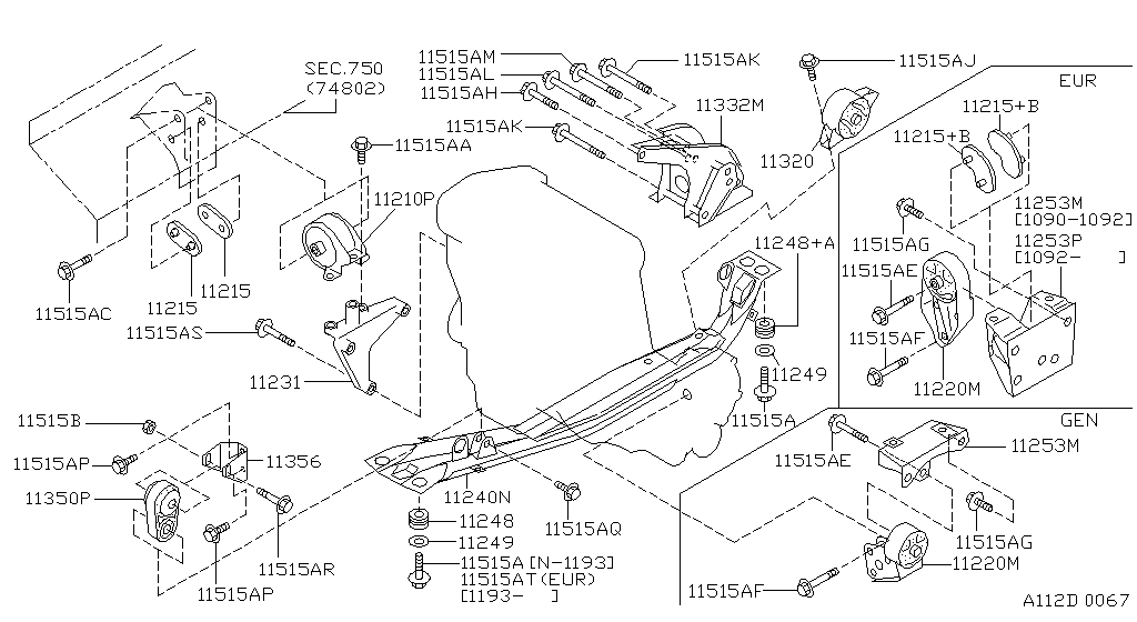 Engine & Transmission Mounting