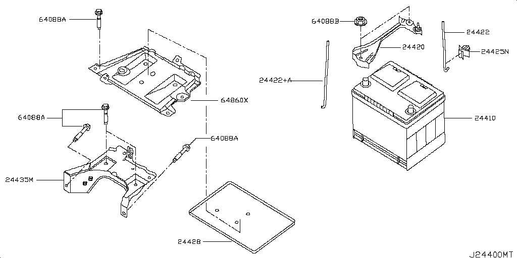 Battery & Battery Mounting