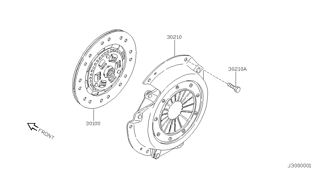 Clutch Cover Disc Release Parts