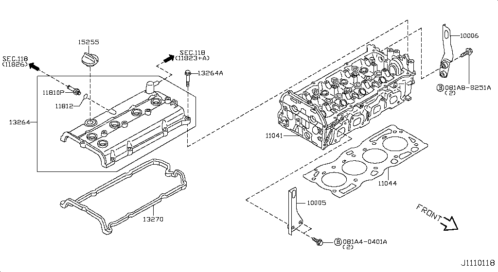Cylinder Head & Rocker Cover