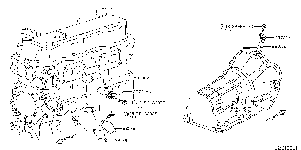 Distributor Ignition Timing Sensor