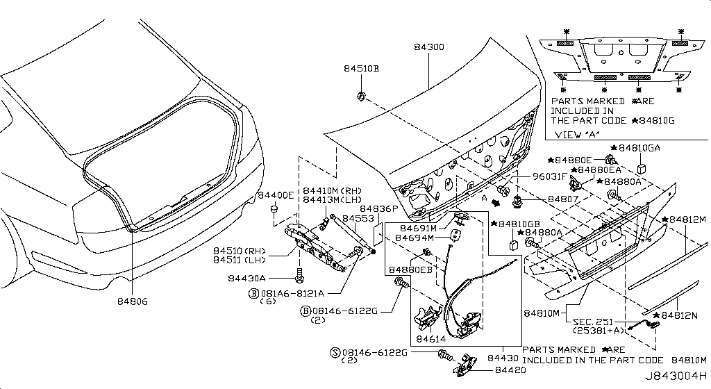 Trunk Lid Fitting