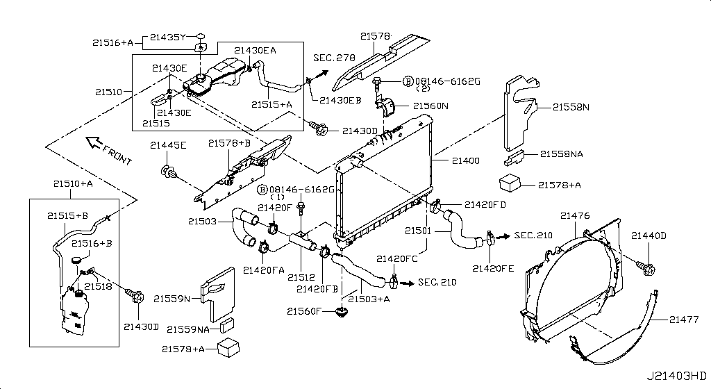 Radiator Shroud Inverter Cooling
