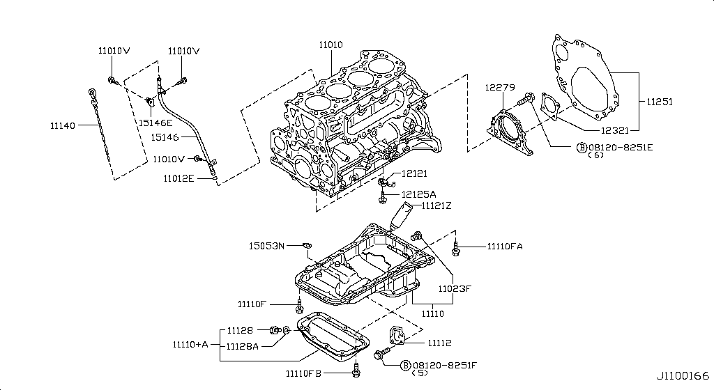 Cylinder Block & Oil Pan