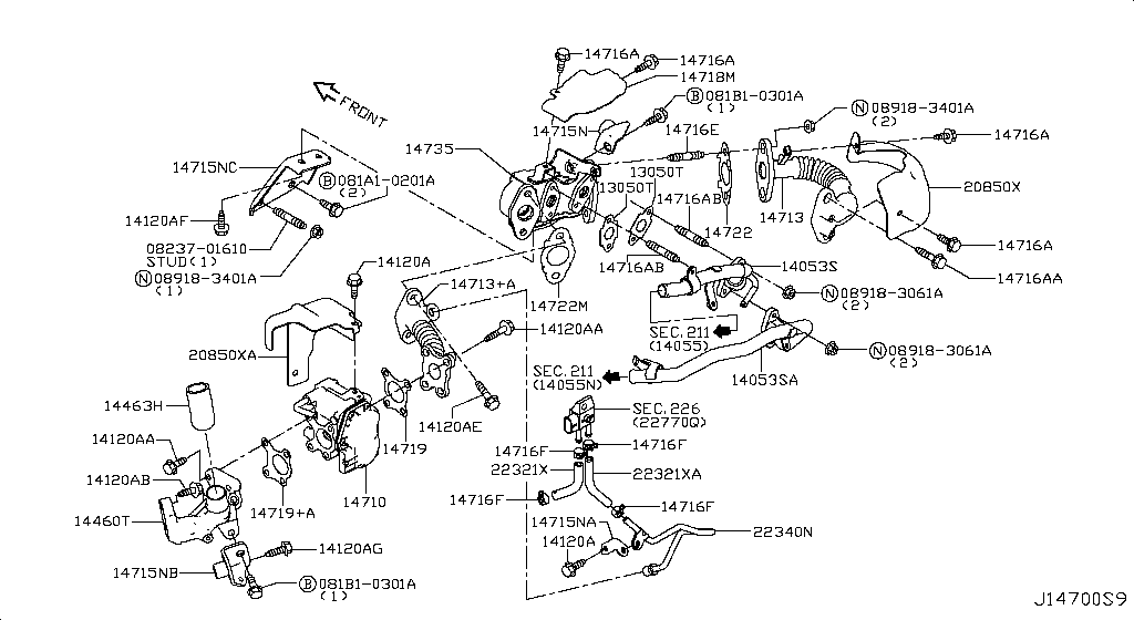 EGR Parts