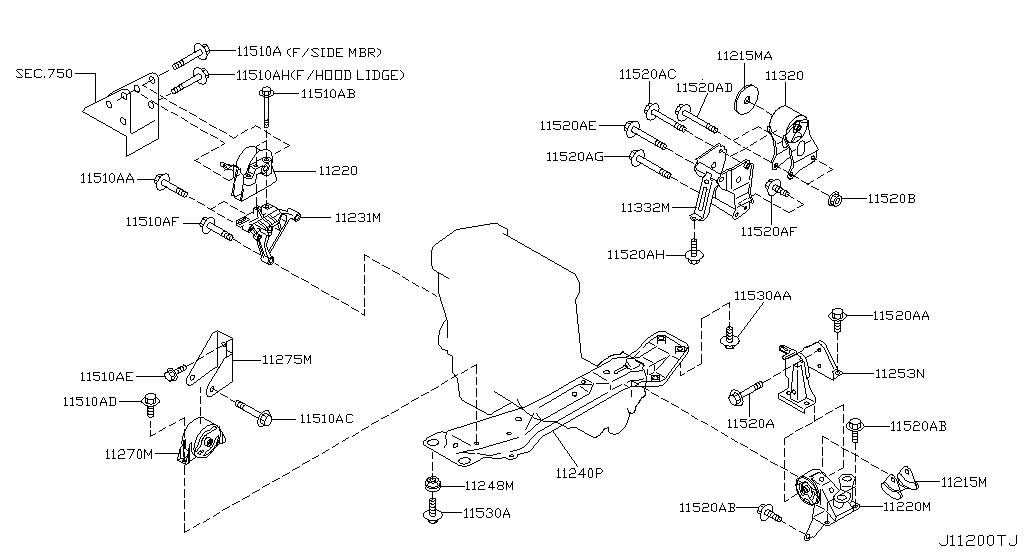 Engine & Transmission Mounting