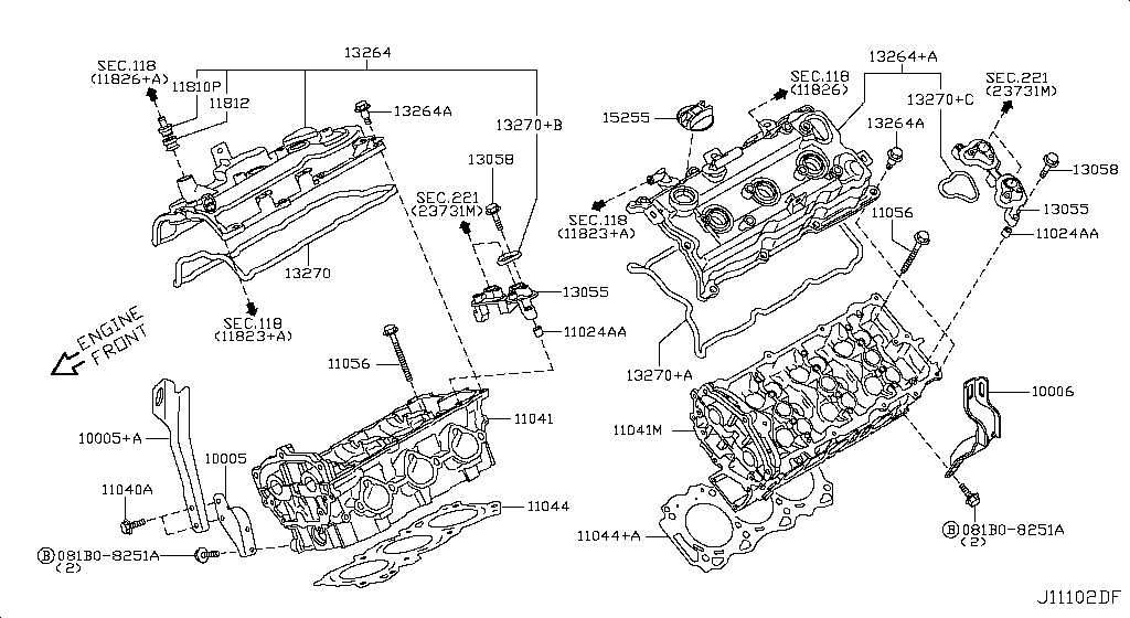 Cylinder Head & Rocker Cover