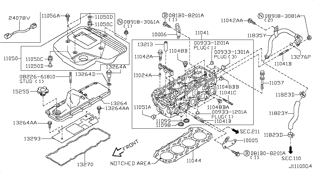 Cylinder Head & Rocker Cover