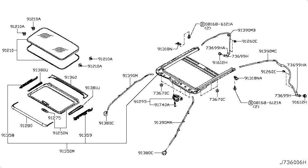 Sun Roof Parts